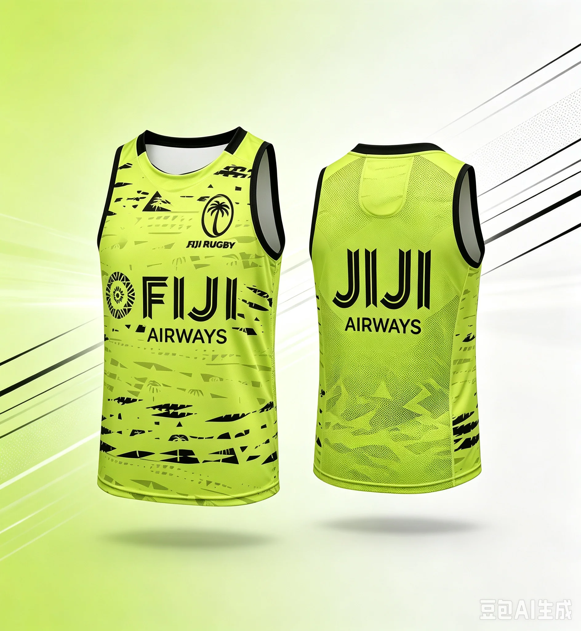 2026 Fiji Rugby Ärmelloses Trainingstrikot Sommer Neu Herren Basketball Trikot Weste Atmungsaktiv Schnelltrocknend Ärmelloses Trikot Familien-Set