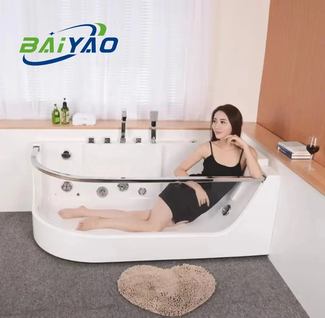 Vasche idromassaggio per 1 persona Spa Vasche da bagno per interni Jacuzzier Vasche da bagno spa per la casa personale Vasca idromassaggio acrilico idromassaggio