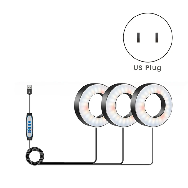 MAKE-Growไฟสําหรับพืชในร่ม,144 LEDsเต็มสเปกตรัมLED Plant Grow Light,5V/3Aภายใต้ตู้Growโคมไฟ