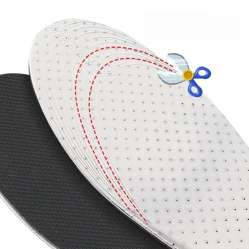 1Pair Height Increase Insole for Feet 2cm 3cm 4cm Variable Height Shoes Insoles Men Women Air Shock Absorbing Shoe Pads