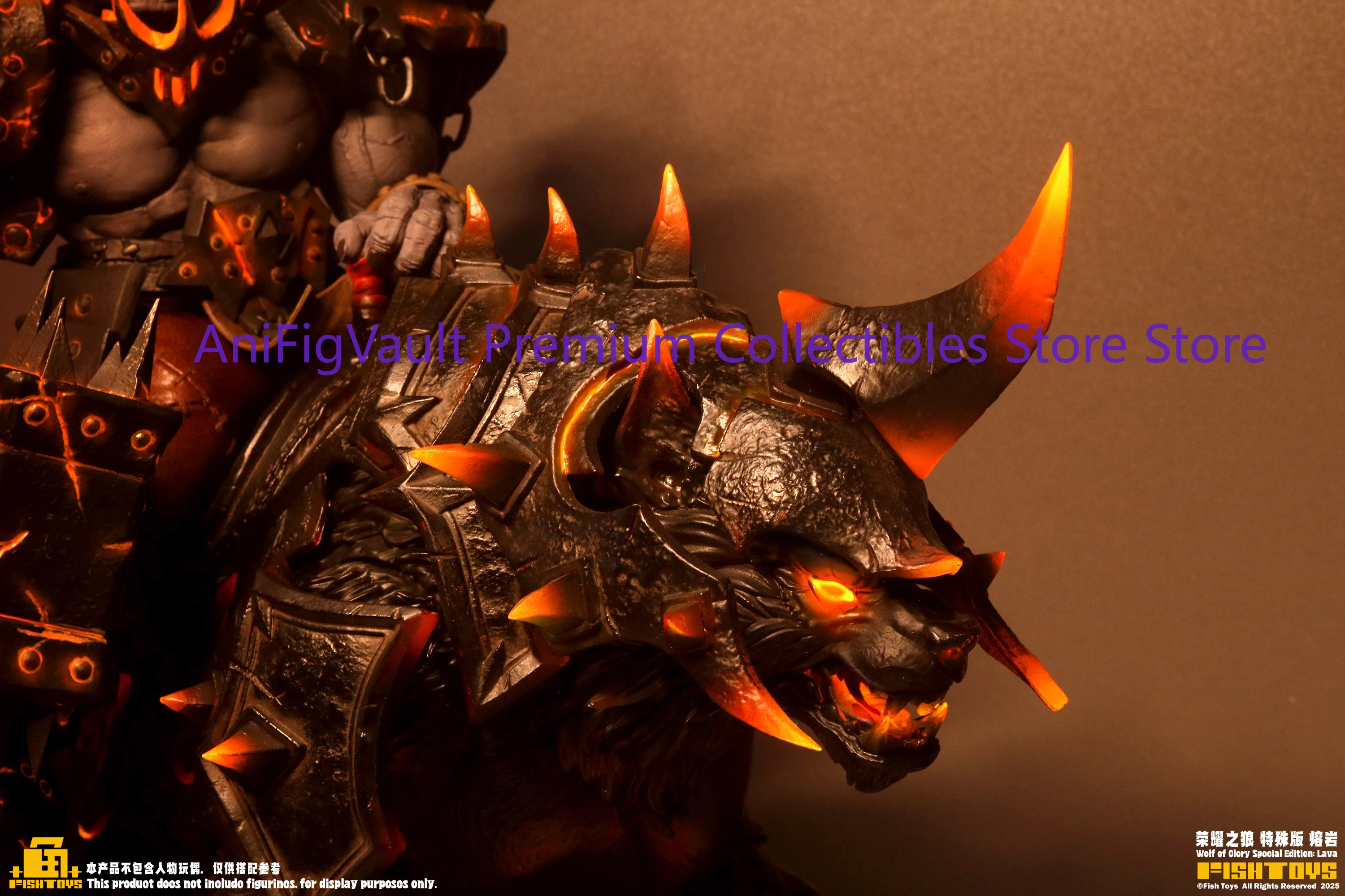 

Pre-sale FishToys 2025 Glory Wolf Special Edition Lava Action Figure