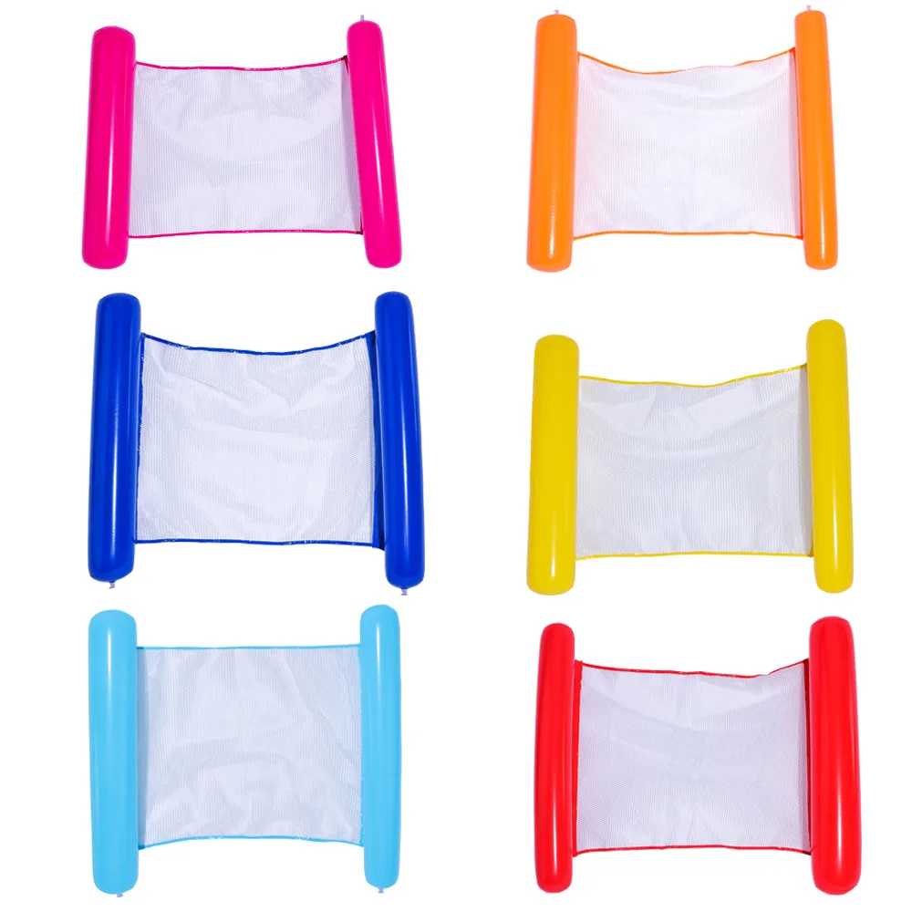 

Летний надувной складной плавающий ряд для бассейна, водный гамак, надувные матрасы, кровать, пляжное кресло для водного спорта, поплавок