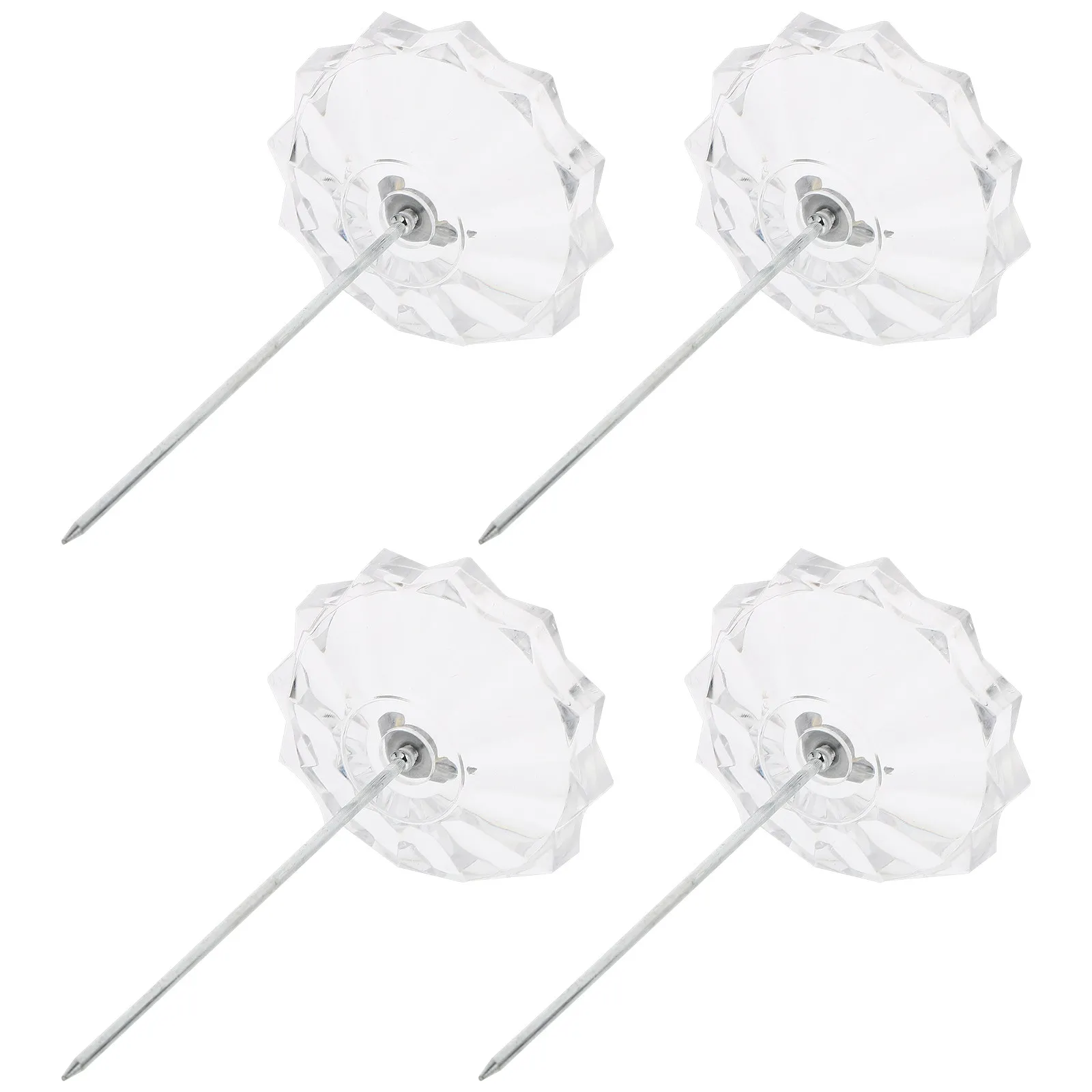 

Набор из 4 прочных пластиковых держателей для чеков и заметок (вилки-держатели) для офиса, ресторана, кафе, магазина молочного чая, с прямым стержнем, органайзер для бумаг