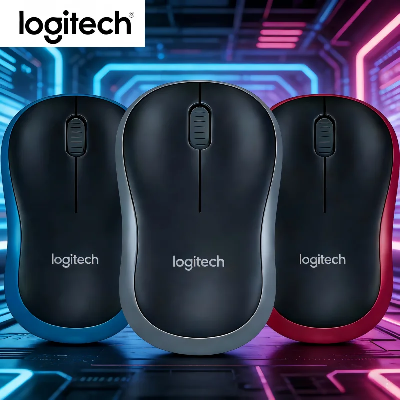 

Беспроводная мышь Logitech M185 для офиса и игр: прочная, с механическим ощущением, проста в использовании на ноутбуке, аналог MX Anywhere 3S