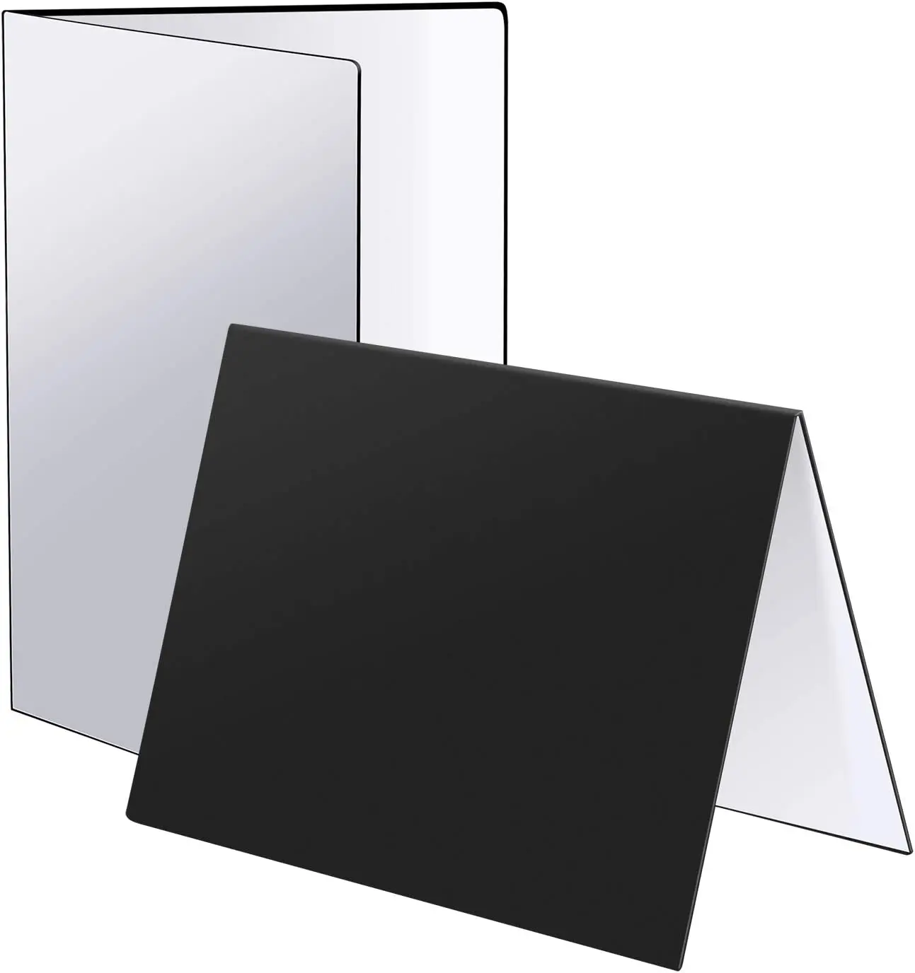 

Neewer 30x21CM Cardboard Folding Reflector Reflective Board for Studio Tabletop Jewelry/Cosmetics/Food/Product Photography