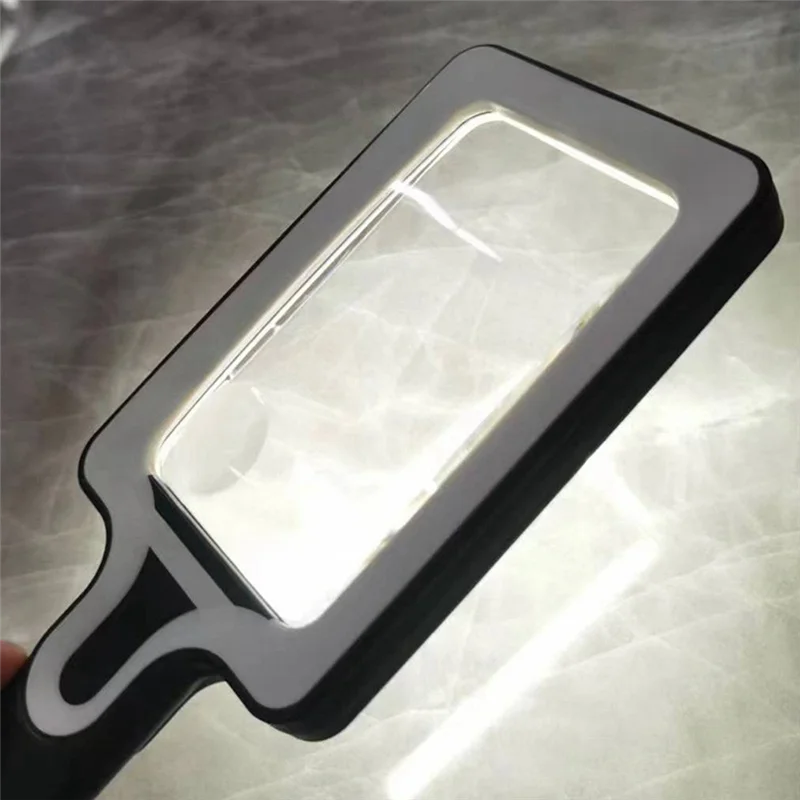 

Portable Handheld 3X 10X Magnifier With LED Light For Reading Jewelers Watchmaker Repair