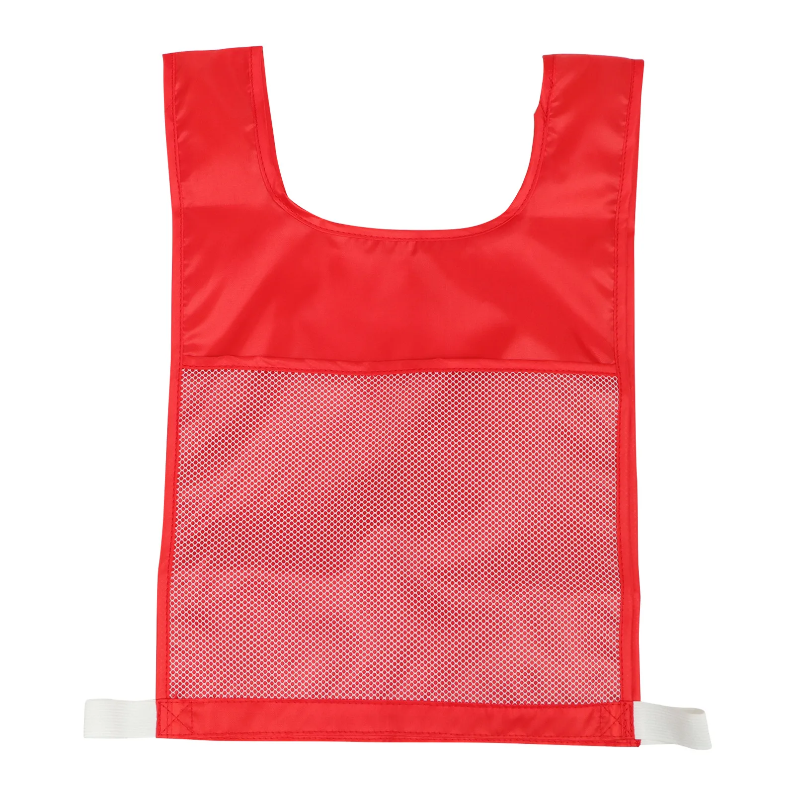 

Детский жилет для физических упражнений, 1 шт., прочный, для игр на улице, обучающий, с карманами для карточек с цифрами и словами