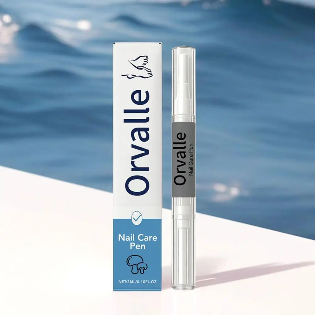 3ml Nail Care Pen Cuticle Moisturizing Liquid Nail Repair Oil Cuticle Softener Toenail Repair Pen for Dry Cracked Nails FootCare view 2