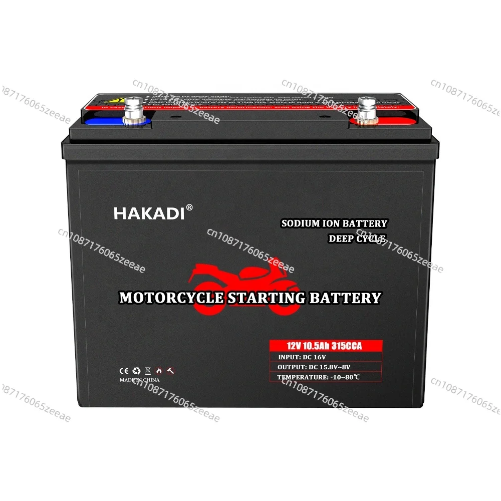 Sodium ION Battery Pack 12v 10A Motor Starting Power 315CCA  20C 200A Current Built in Balancer Customize logo NA+