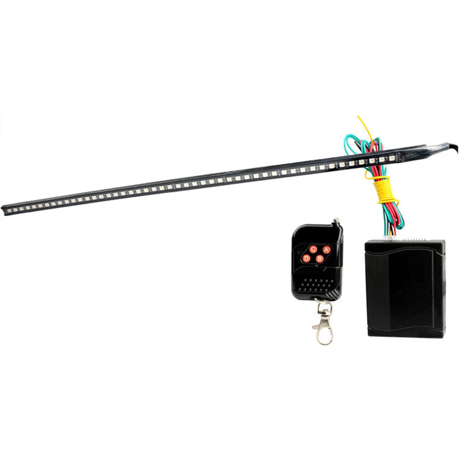 

Car Strobe Lighting Strip Night Bar RGB 22 Inch Lamp 12V Motorcycle