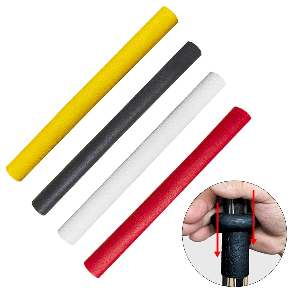 Rubber Sleeve Protector for Pool Cue Grip Handle with Anti Sweat and Non Slip Features for Smooth Billiards Performance