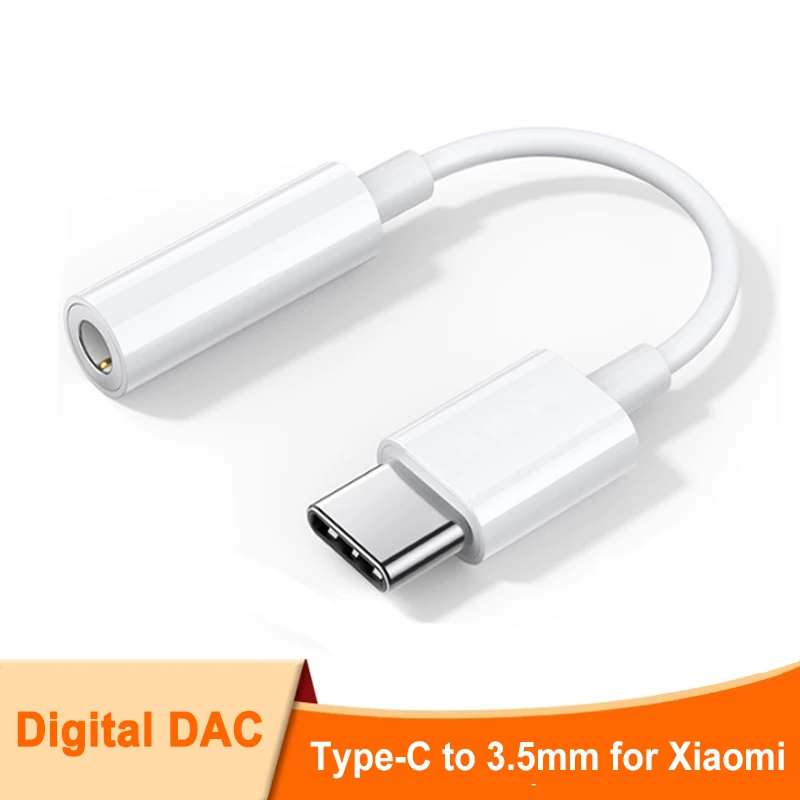 Type-C to 3.5mm Aux Audio Adapter USB Type C Headset Jack Connector For Xiaomi 12 Oneplus 12 11R 11 One Plus Ace 3 Pixel 8 pro