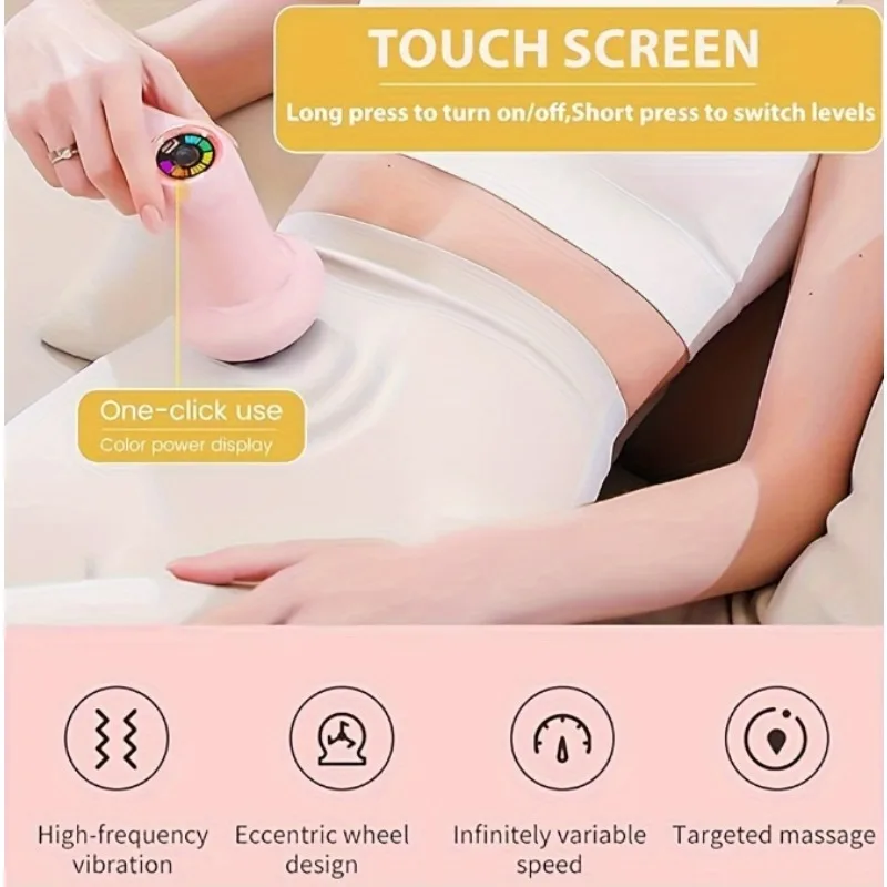 Home-charging slimming device, electric handheld for shoulders, waist, legs with multi-functional vibration.
