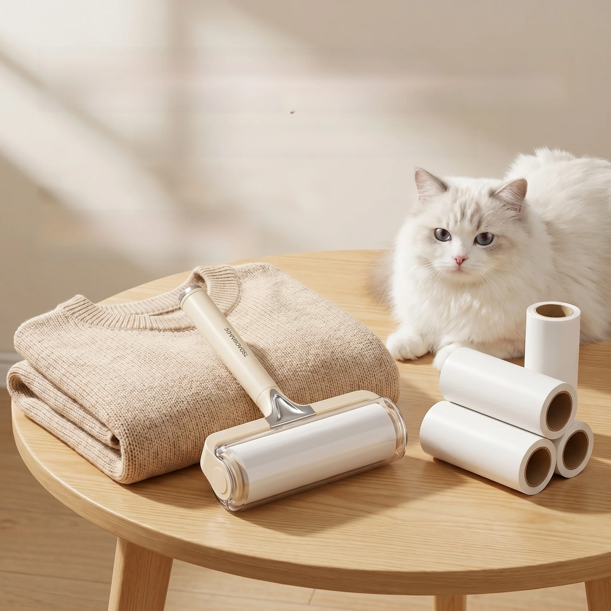 

Hair Remover Roller Tearable Replacement Paper Roll Brush Sticky Hair Home Bed Clothes Hair Cleaning Gadget