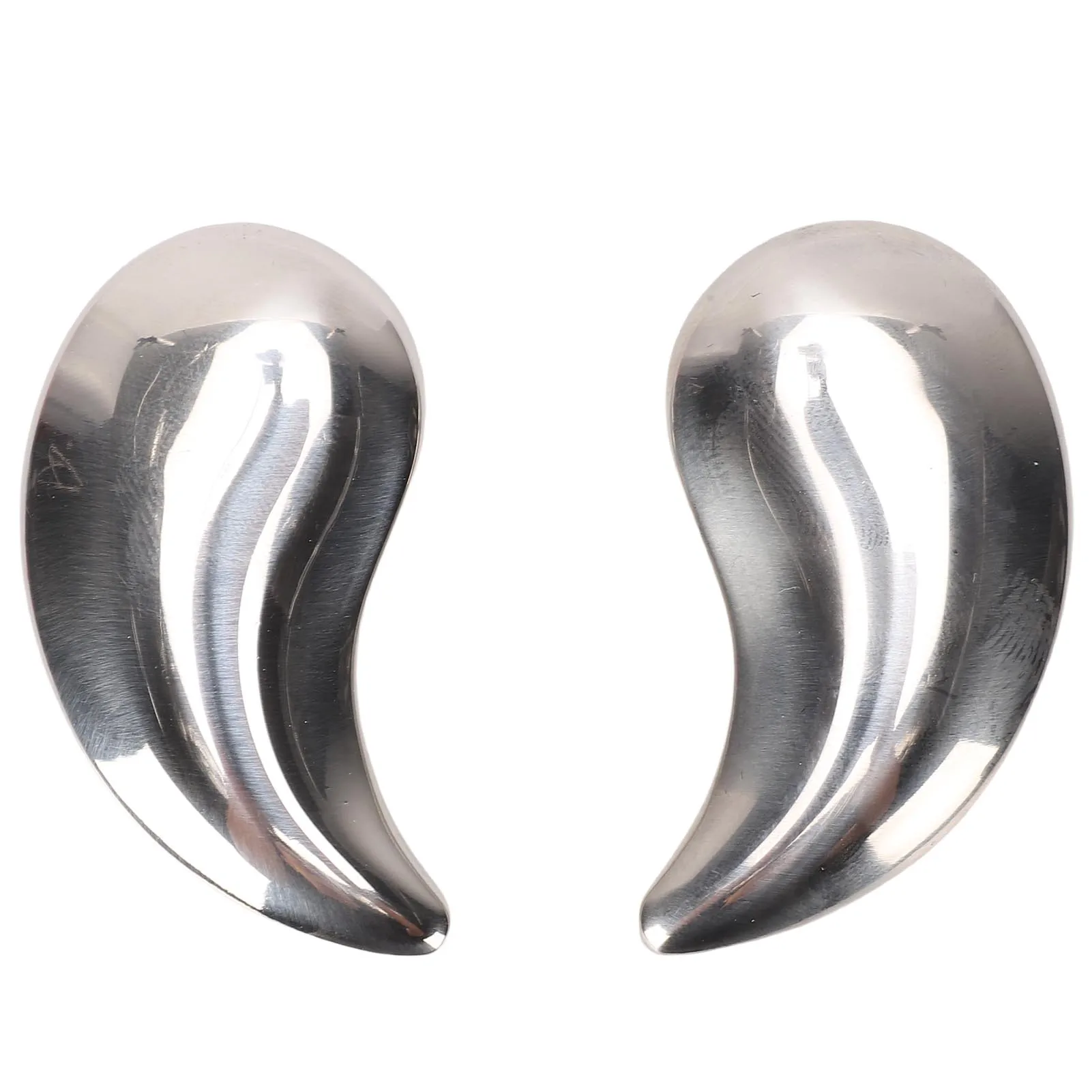 

304 Stainless Steel Eye Mask Moon Shaped Unbreakable Under Eye Cooling Packs for Cold Hot Compress Stainless Steel Eye Mask