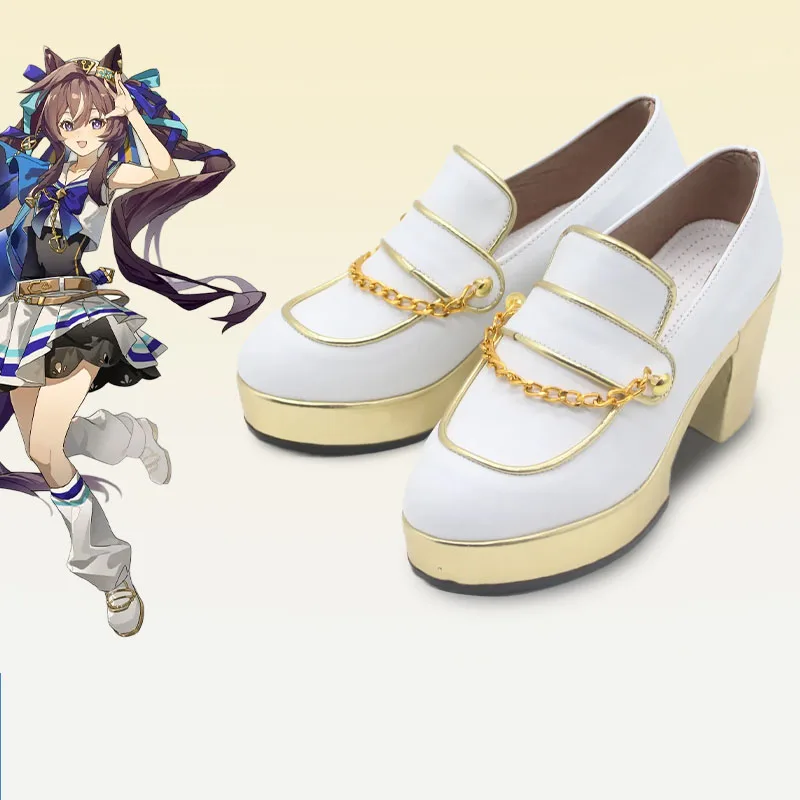 Game Pretty Derby Vivlos Cosplay Schoenen Laarzen Viburosu Voor Hallowmas Party Volwassen Vrouwen Mannen