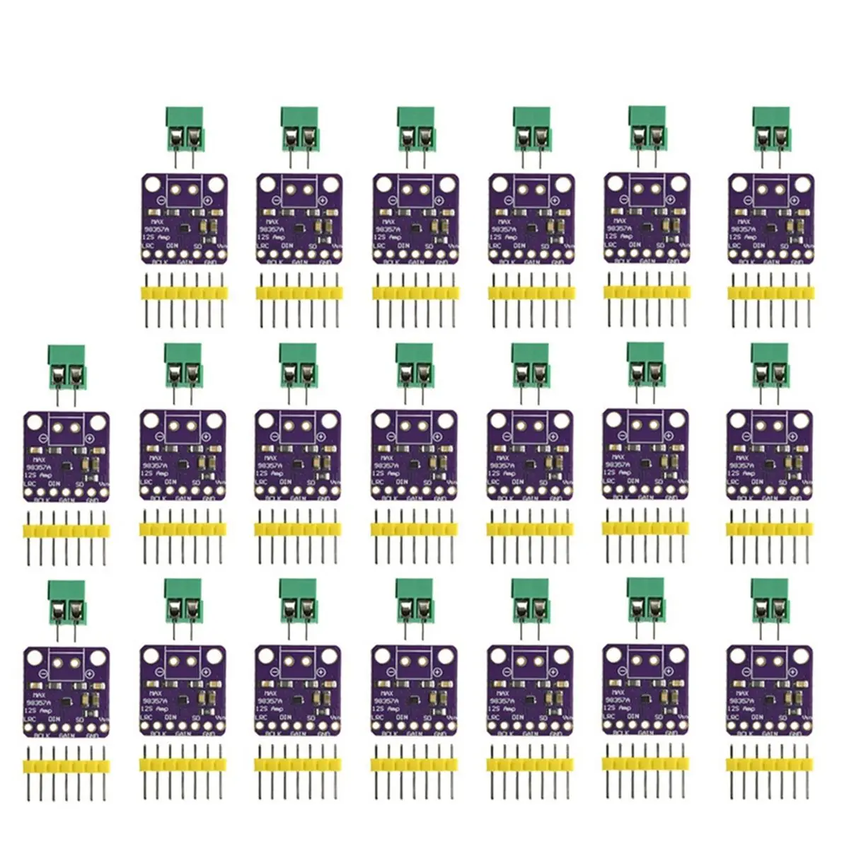 A26Z 20pcs MAX98357 Audio Amplifier Module for Filterless Audio Board Decoder Module