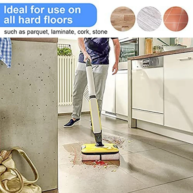 ลูกกลิ้งเปลี่ยนสําหรับ Karcher FC7 FC5 FC3 ไมโครไฟเบอร์ลูกกลิ้งสําหรับ Karcher 2.055-006.0 สําหรับทําความสะอาดพื้นแข็ง