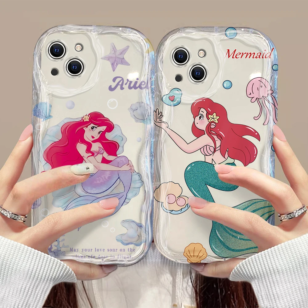 New Evils Queens Disneys Princess 3D Wave Case For iPhone 16 15 14 13 12 11 Pro Max Mini X XR XSMAX 8 7 6S Plus Silicone Cover