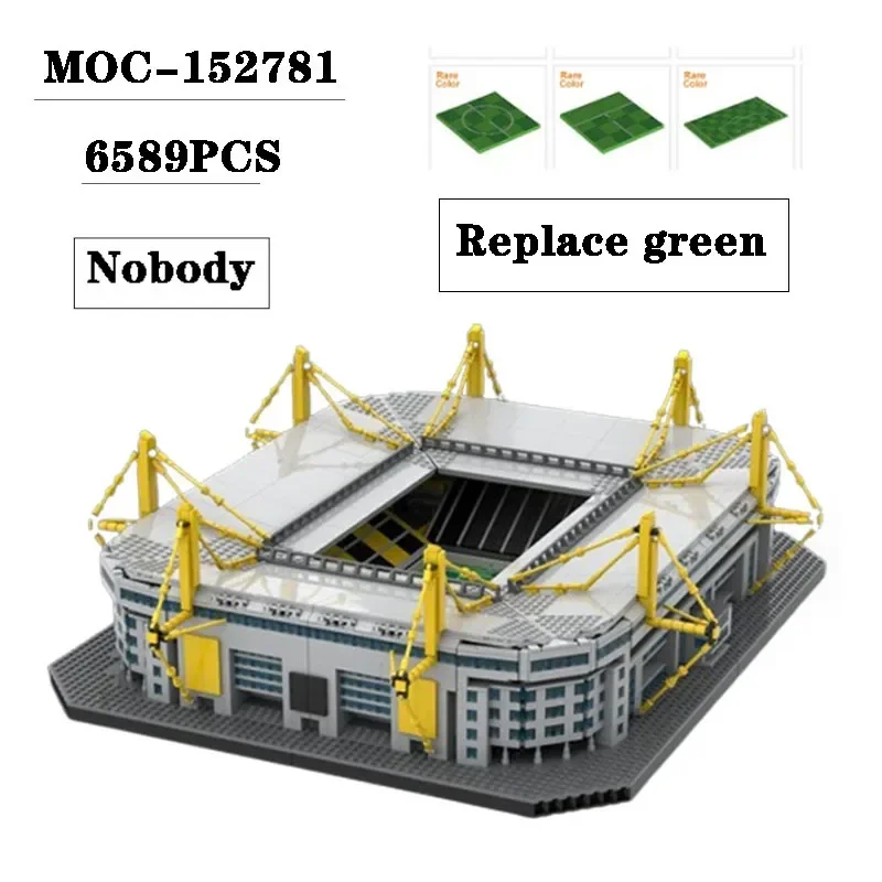 New MOC-152781 Stadium Model Building 6589PCS Adult and Children's Puzzle Education Birthday Christmas Toys and Gifts Decoration