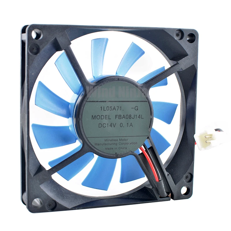 

FBA08J14L 8cm 80mm fan 80x80x15mm DC14V 0.10A Quiet cooling fan suitable for refrigerators