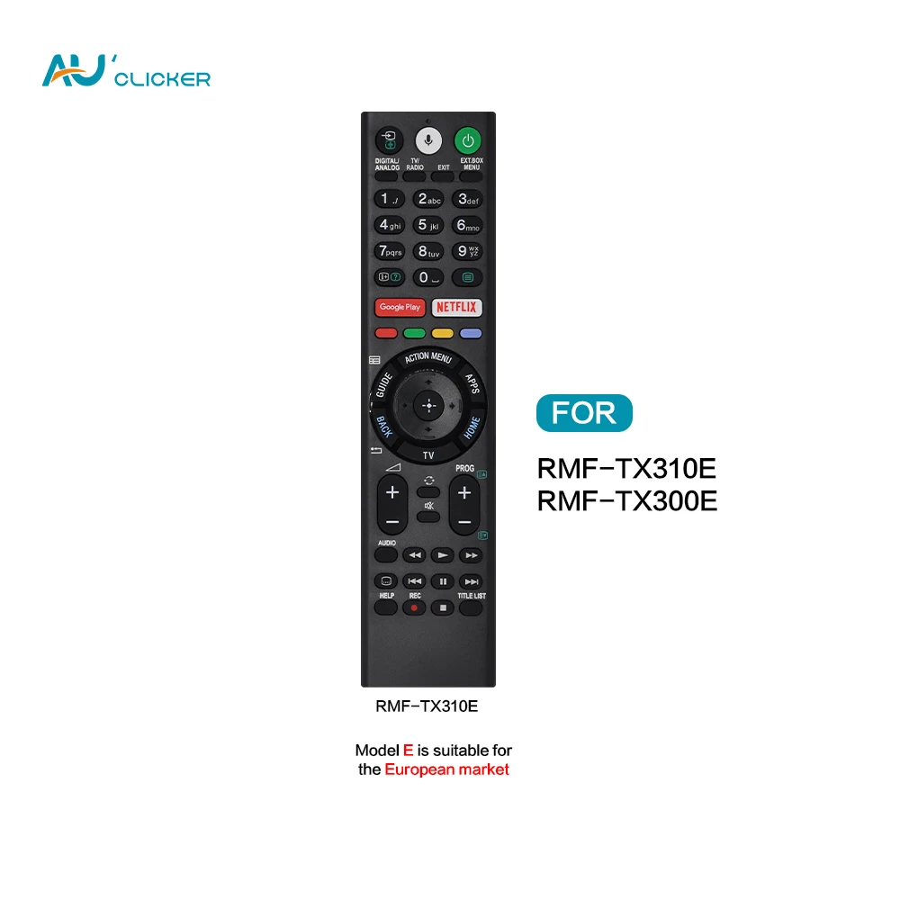 RMF-TX300E RMF-TX310E Voice TV Remote Control Replacement Bravia Series For Sony 4K Ultra HD Smart LED TV RMF-TX310U - view 5