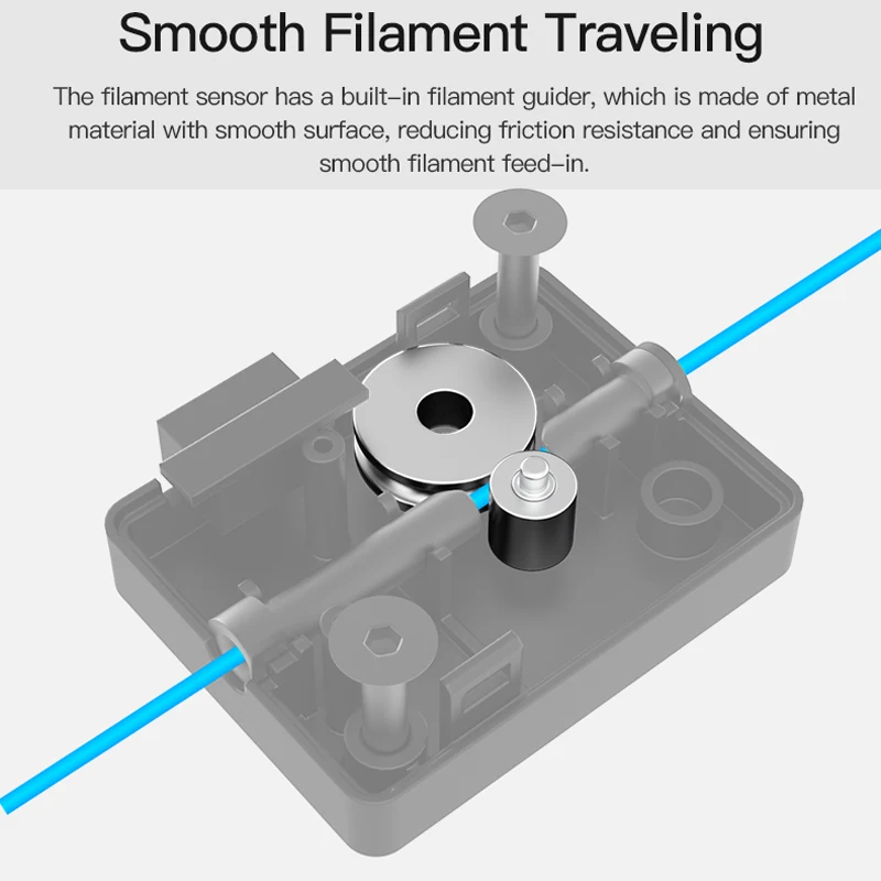 CREALITY 3D Printer Ender-3V3 SE Filament Detector Kit With Bracket Innovative Intelligent Automatic Sensitive for Ender 3V3 KE