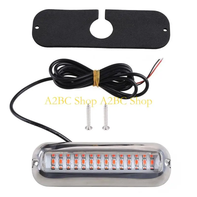 

A2BC Лодка Судно Рыбалка Каяк Скиф Утка 42LED Подводный Корабль Морские Транцевые Огни
