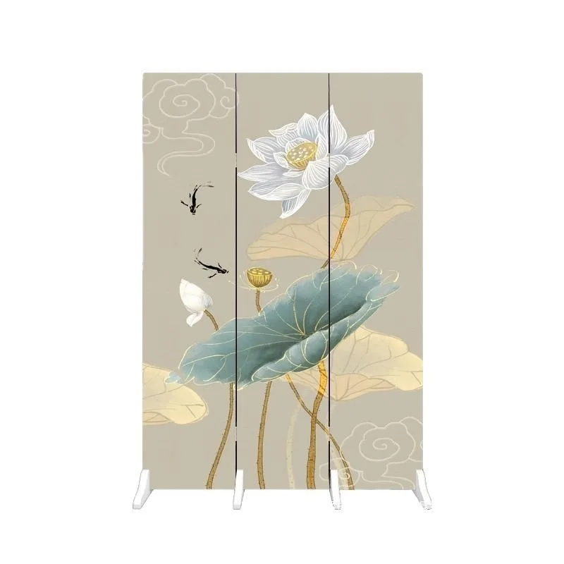 For Screen Partition, Living Room, Bedroom Entry, Facing The Door, Folding Mobile Entrance To Block Home Use