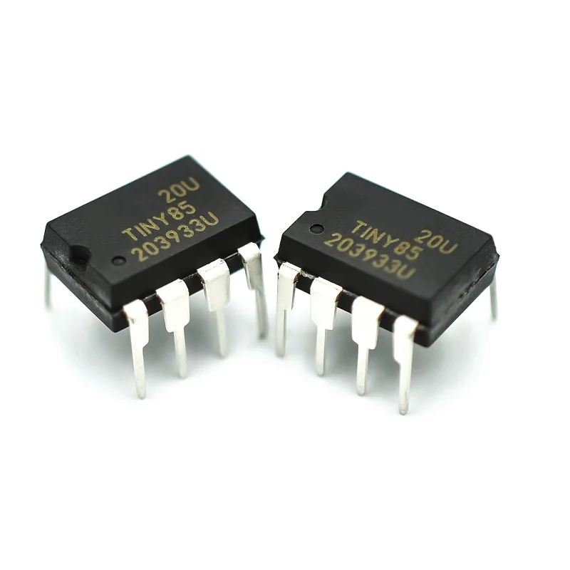 

1pcs Original ATTINY85-20PU DIP-8 Single Chip Microcomputer 8-bit Control MCU