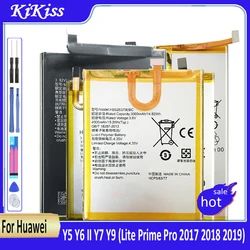 HB405979ECW-batería para Huawei Y5, Y6 II, Y7, Y9 (Lite Prime Pro 2017 2018 2019)/DRA-L01 L02 L21 L22 L23 DRA LX1 LX2 LX3 LX5