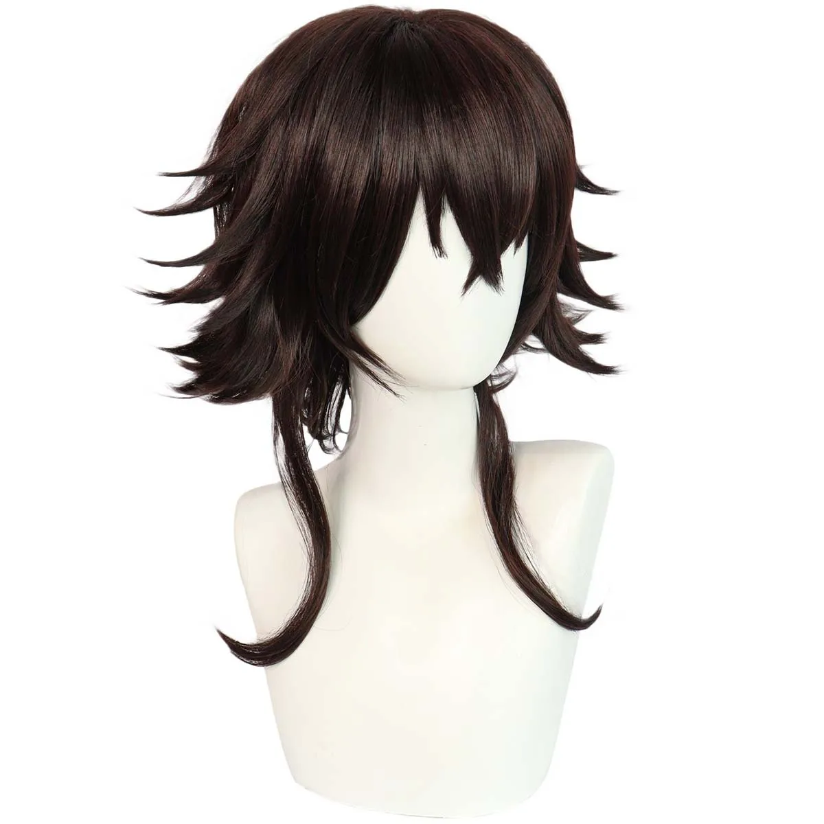 quality hot sale Halloween Costume Props Bungo Stray Dogs Season 4 Hunting Dogs Team Tetchou Suehiro Cosplay Short Layered Wig