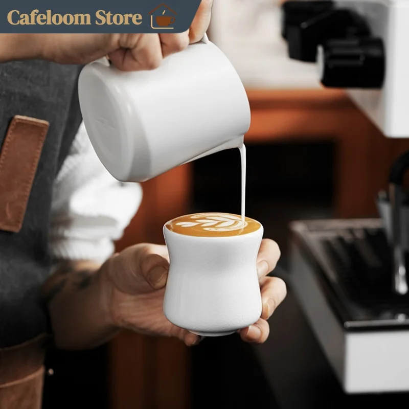 Mhw‑3bomber Aura Ceramic Coffee Cup 150ml Professional Coffee Tasting Cup Aroma Sensing Mug For Pour‑Over Coffee Brewing