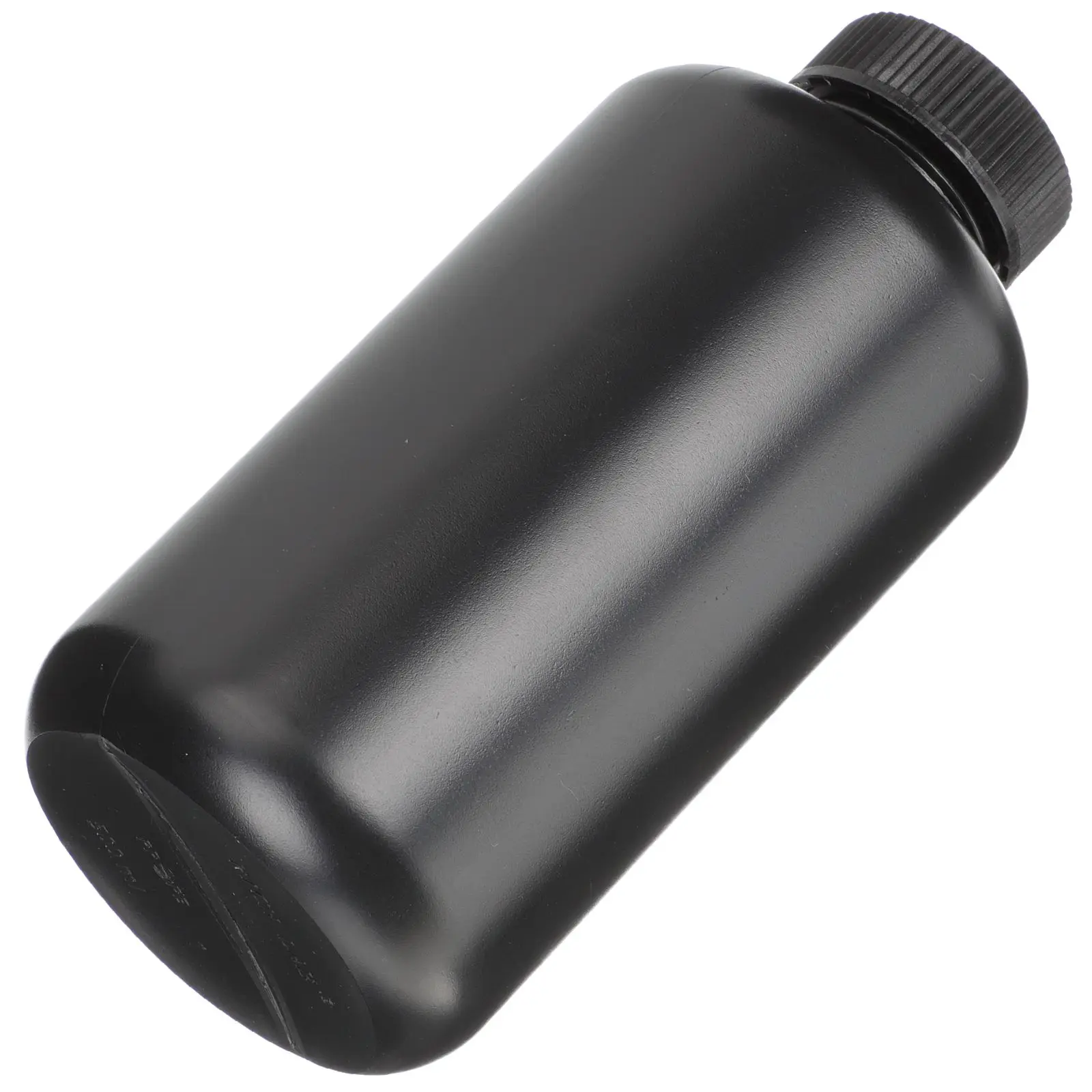 

500ml Small Liquid Containers PE Bottle Material Black UV Protection Lab Sampling Jars Sealing Lid