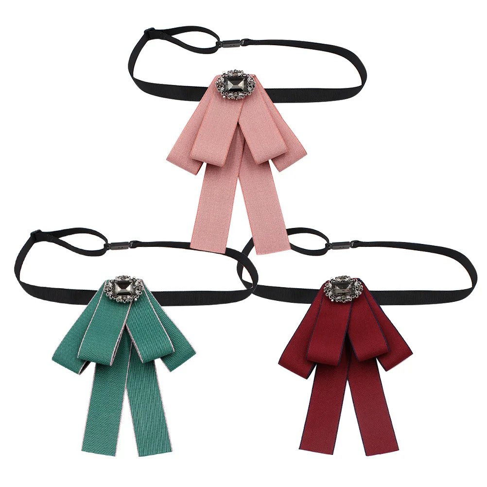 

Bow Tie Accessories Handmade Shirt Collar Flower Dress Clothes Bowtie Business Attire