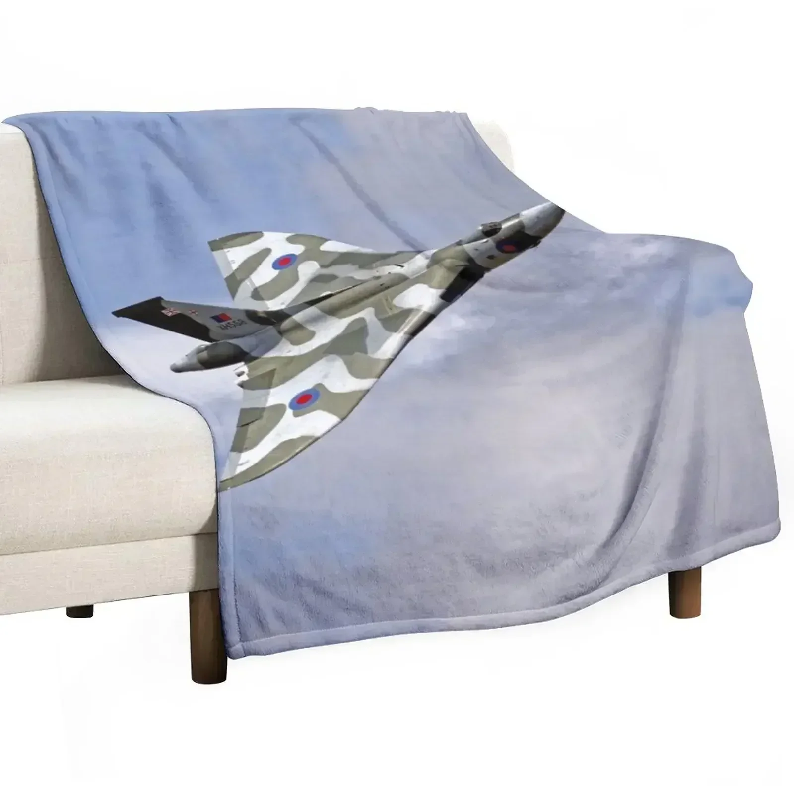 Avro Vulcan B2XH558 Spirit of Great Britain Throw Blanket Large Bed covers Thin Blankets