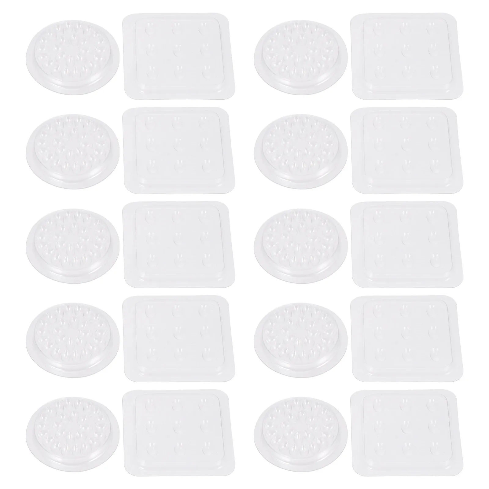 40 pièces Plateau de séchage pour colle à cils, coussinets de greffage de cils de qualité supérieure, maintien de la colle stable pour extensions, primer, pigments, dissolvant