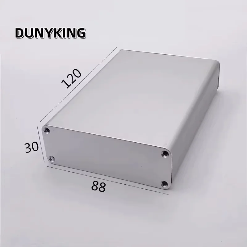 Aluminum Enclosure waterproof 120x88x30mm Case PCB DIY Instrument Electronic Project Protective Box Alloy Components Made PCB