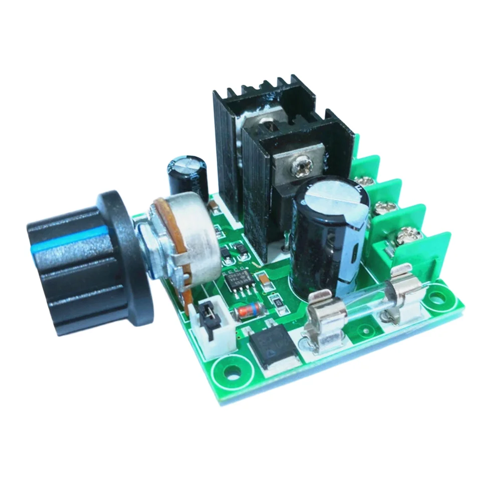 10A For PWM Motor Controller for 9V 50V DC Power Supplies with Energy Efficient Operation and Compact ABS Housing