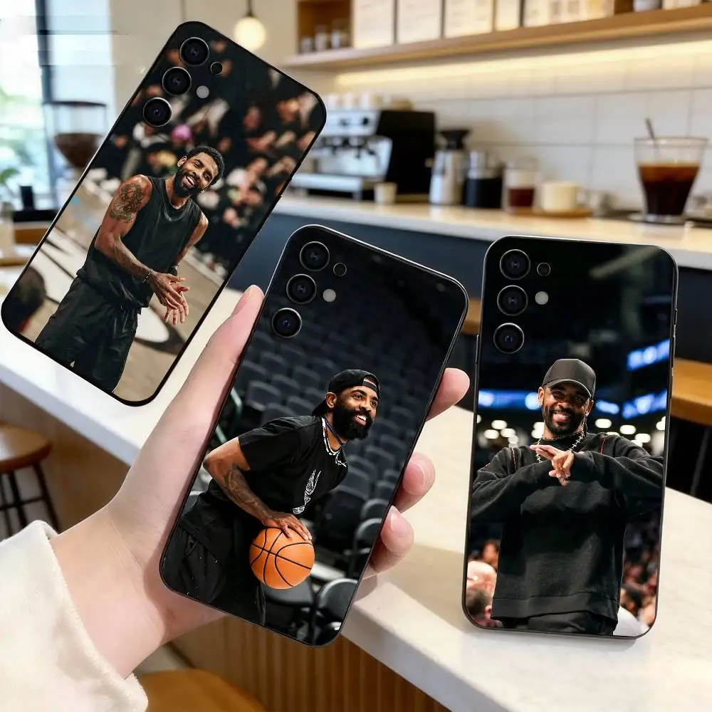K-Kyrie Irving   Phone Case For Samsung S25,S24,S21,S22,S23,S30,Ultra,S20,Plus,Fe,Lite,Note,10,Black Cover