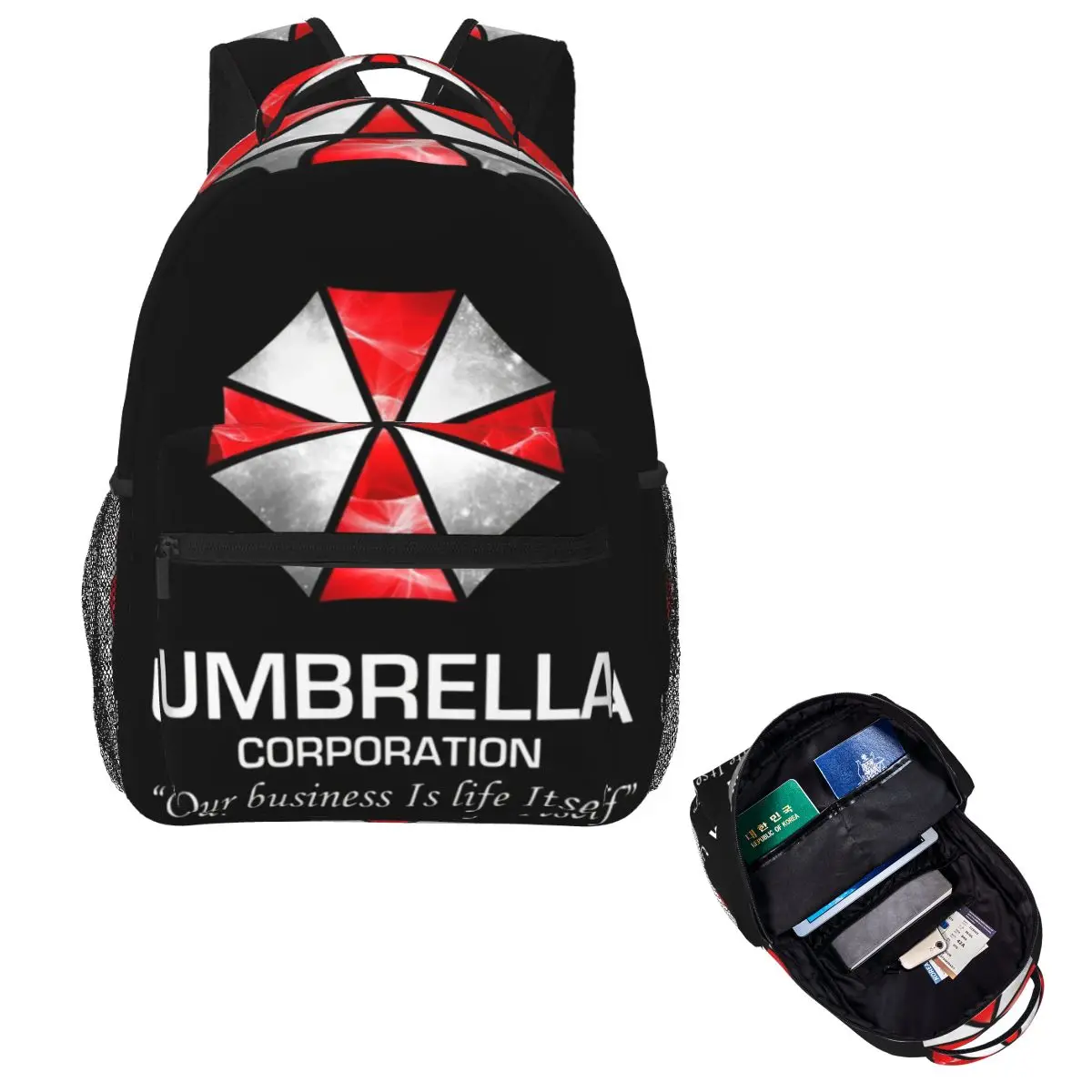 

Рюкзак Umbrella Corporation, Лидер продаж, рюкзак большой емкости для мальчиков и девочек, школьная сумка, сумки на плечо для мужчин и женщин
