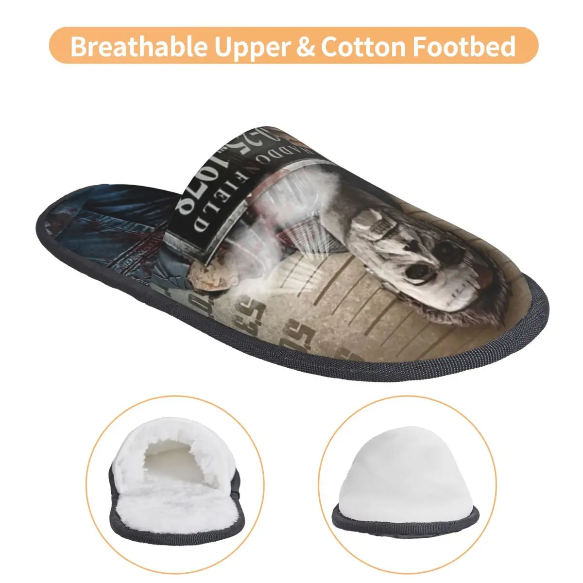 مايكل مايرز هالوين فيلم الرعب المسلسل القاتل شبشب منزل المرأة مريحة رغوة الذاكرة الانزلاق على أحذية شبشب الفندق #3