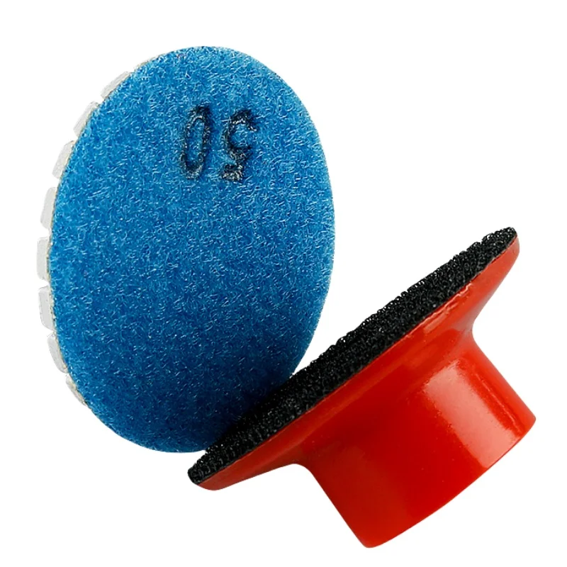 

For Stone Jade Marble Granite Concrete Angle Grinder 15 pcs 80mm Polishing Pads Wet Dry Grinding Disc Set