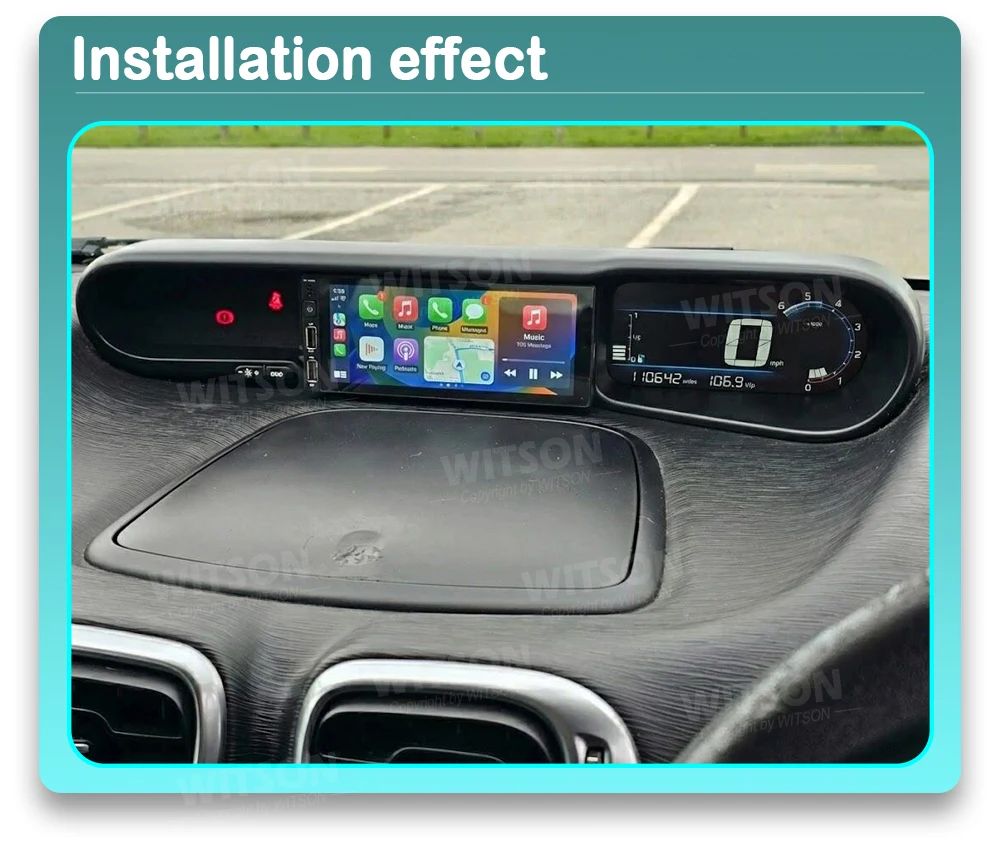 WITSON Android Car Radio For Citroen C3 Picasso 2005-2017 GPS WiFi Auido Vehicle Head Unit Carplay RDS Auto Stereo Multimedia view 2