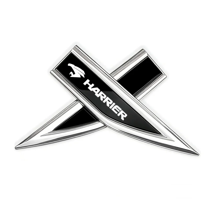 

Наклейка-эмблема DIY на крыло автомобиля, защитная наклейка на кузов для Toyota Harrier, автоаксессуары