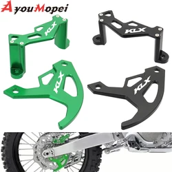 Motorcycle KLX LOGO CNC Rear Brake Caliper Guard Cover Protector Kit For KAWASAKI KLX450R KLX 450R 450 R 2007-2018 2017 2016