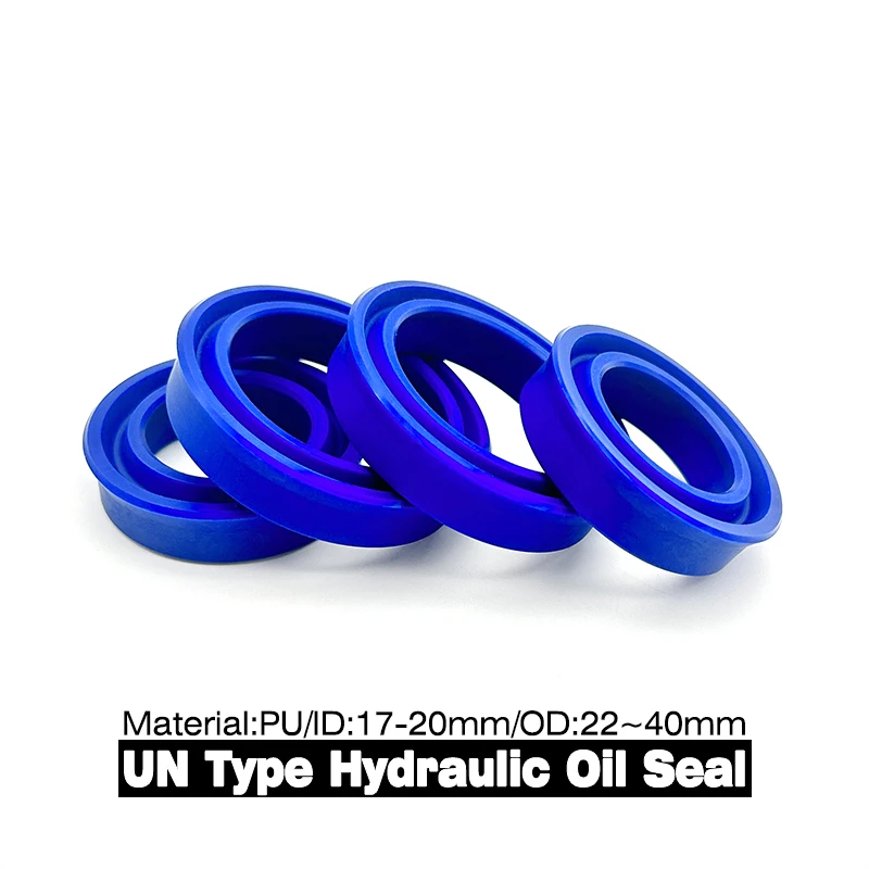 Blue Polyurethane UN Oil Seal ID 17~20mm OD 22~40mm Precision Sealing for Agricultural Tractors/Truck Transmissions | Oil-Proof