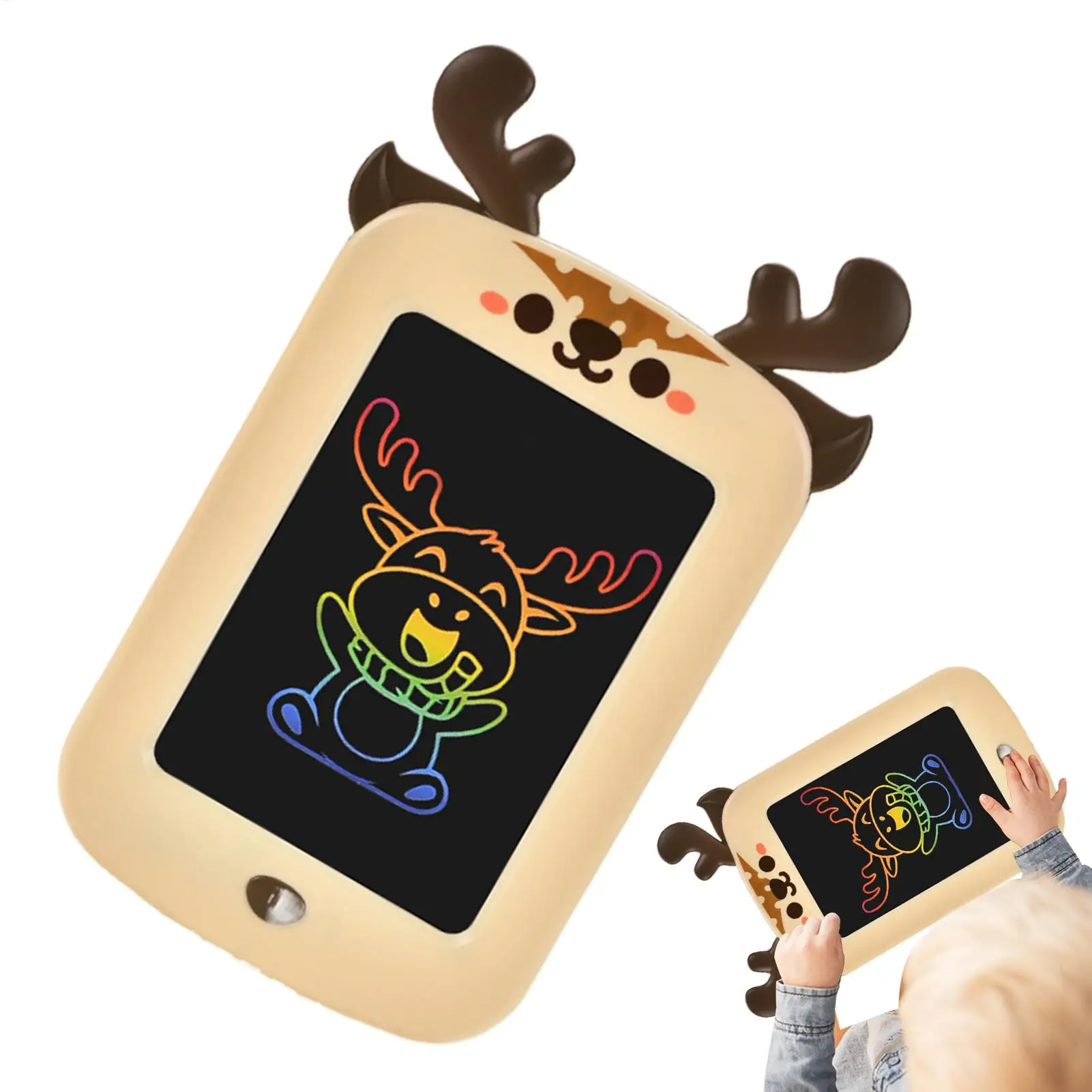 لوحة خربش LCD للكتابة ألعاب تعليمية قابلة للمسح مقاس 8.5 بوصة شاشة ملونة لوحة خربش للأطفال والأولاد والبنات في الفصول الدراسية