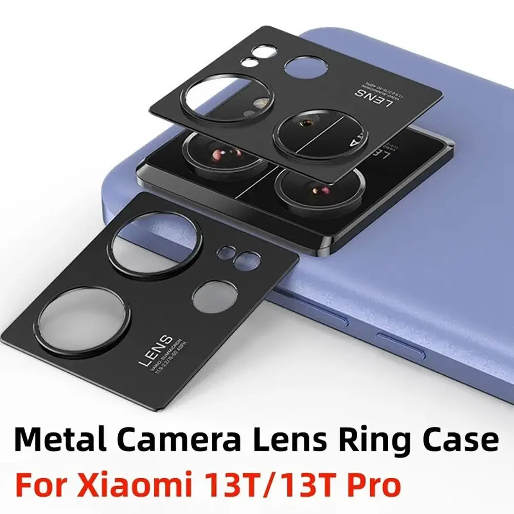 1Pcs Aluminum Metal Camera Lens Protector Lens Cap Rear Camera Screen Protector Ring Film Protective Lens Cover