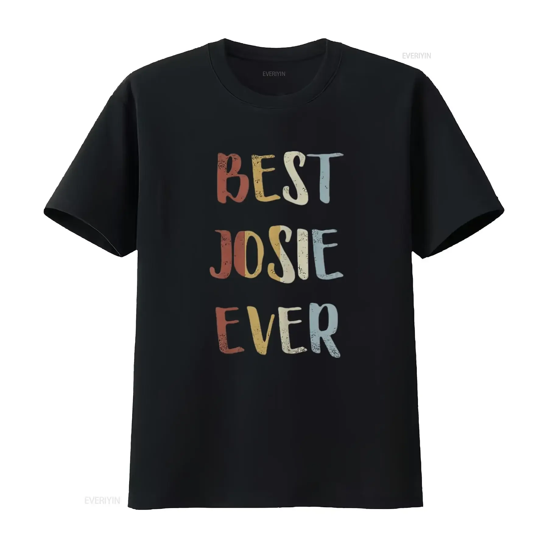 

Best Josie Ever Retro Vintage First Name Women s Summer Top T Shirt with Chic Design vintage Washed Casual Slightly streetwear